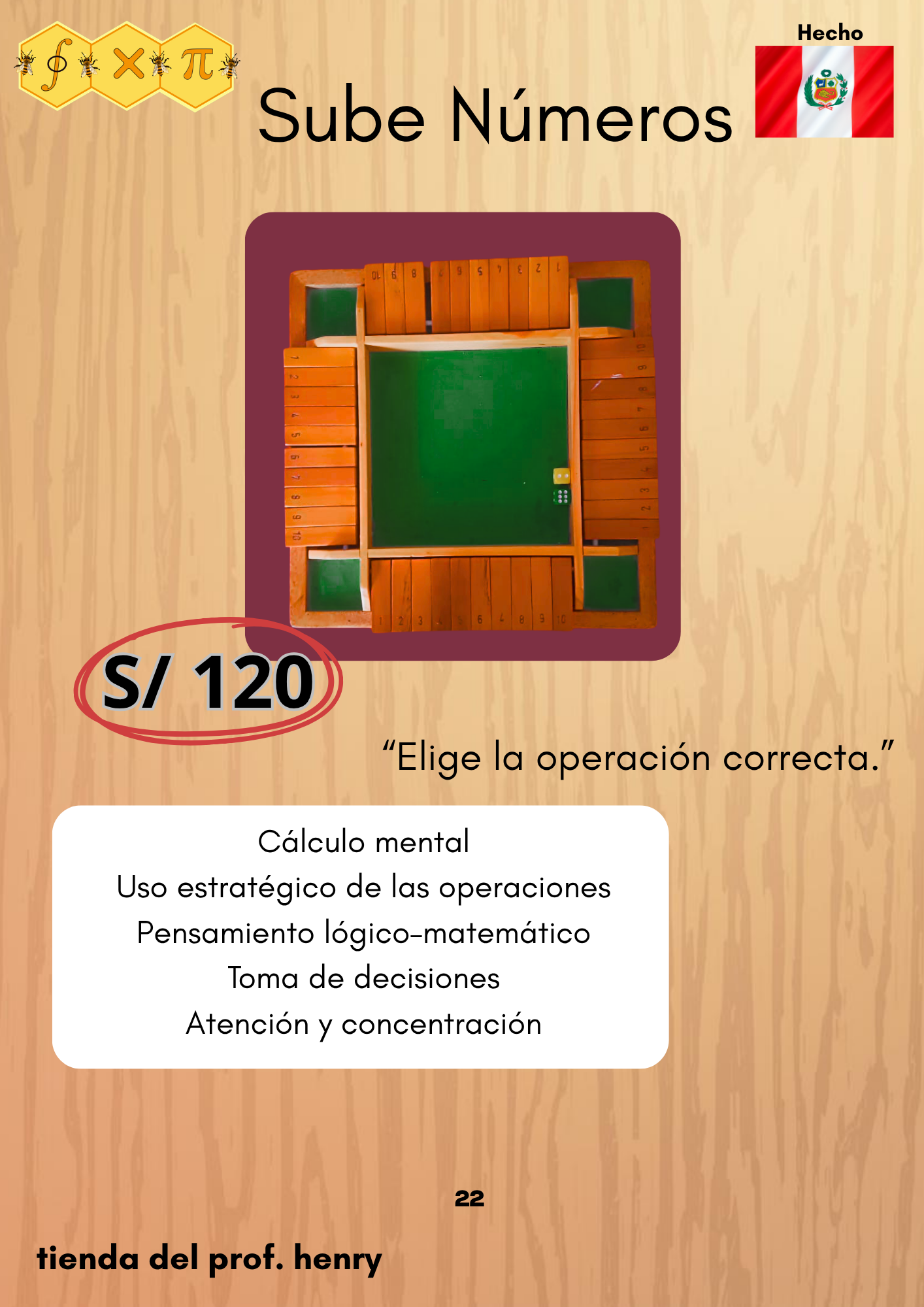 Sube Números