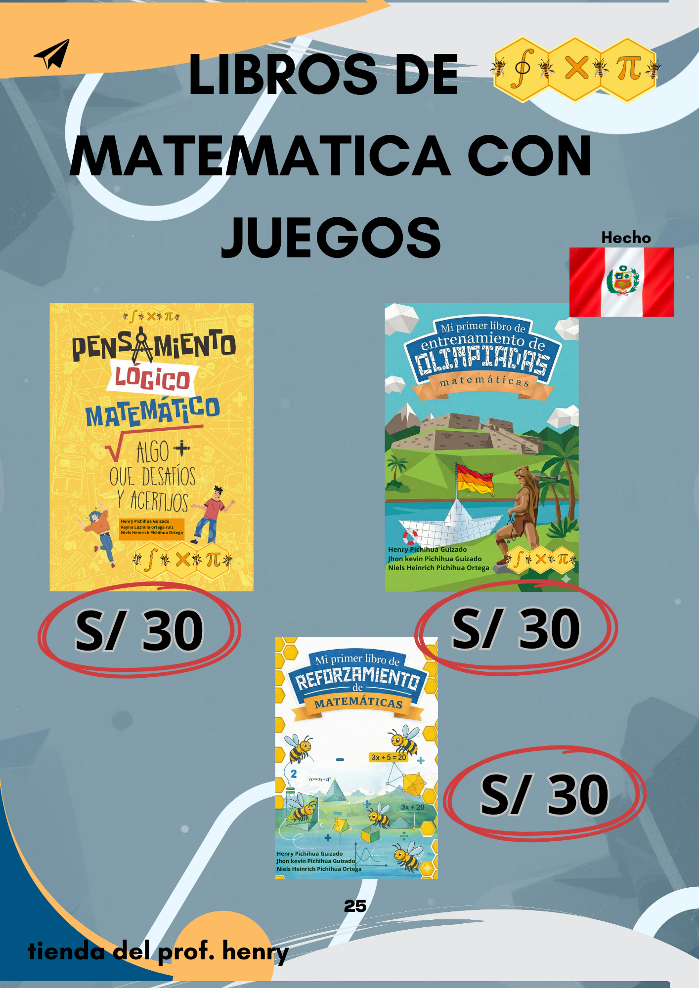 LIBROS DE MATEMATICA CON JUEGOS