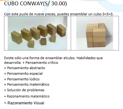 CUBO CONWAY
